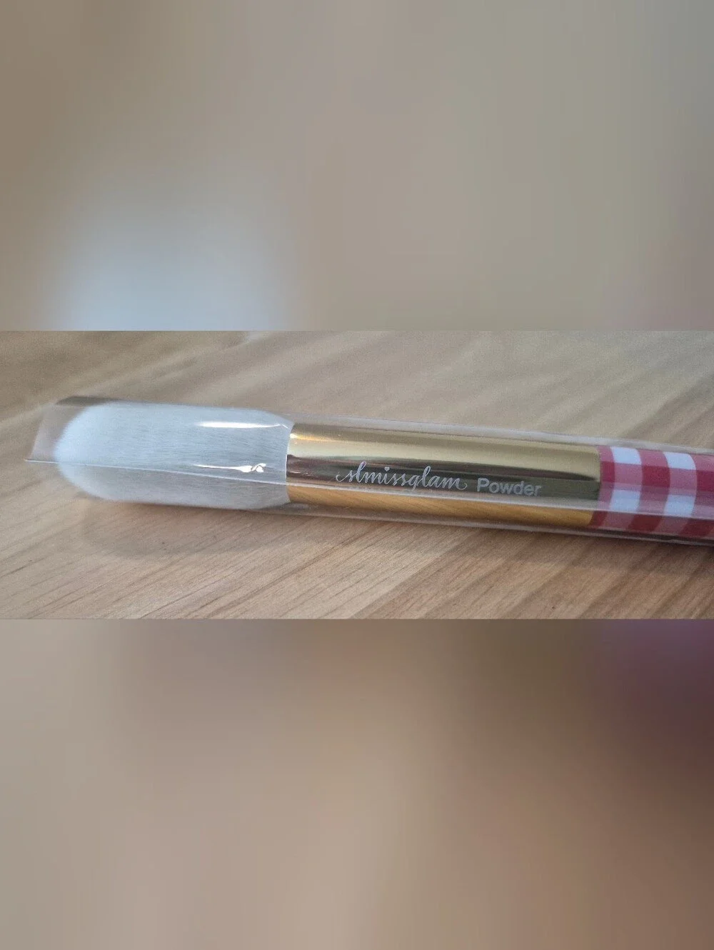 SLMISSGLAM Gingham Face PowderMakeup Brush